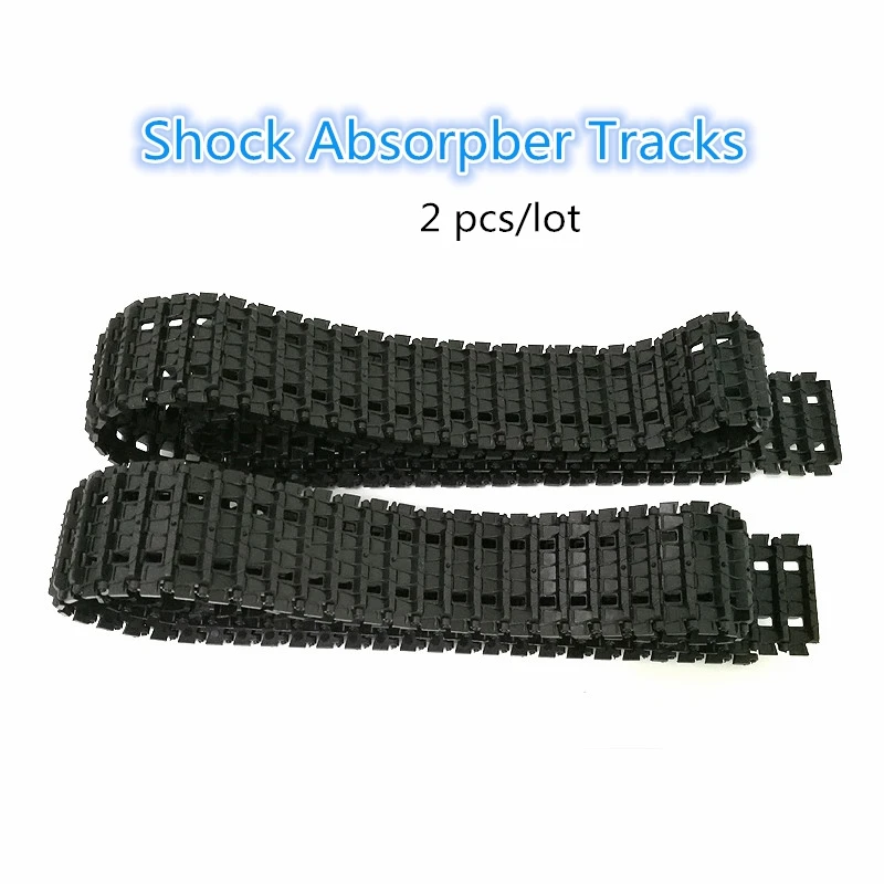 

TC-03 Shock Absorber Tank Plastic Track Car Chassis Chain Engineering Plastic Shock Absorption Easy to Disassemble