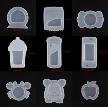 

Candy Shaker Molds Epoxy Resin Craft DIY Tools Resin Handmade Charms Mould