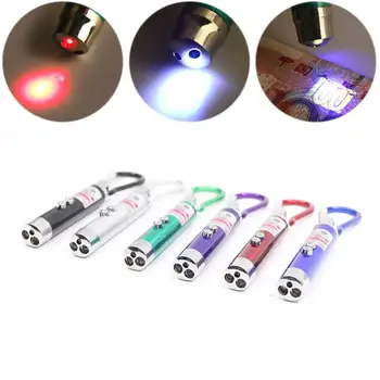 

Flashlight Alloy Aluminum Pocket Triple Accessories Led Flash Light Led Laser Fashion Mini