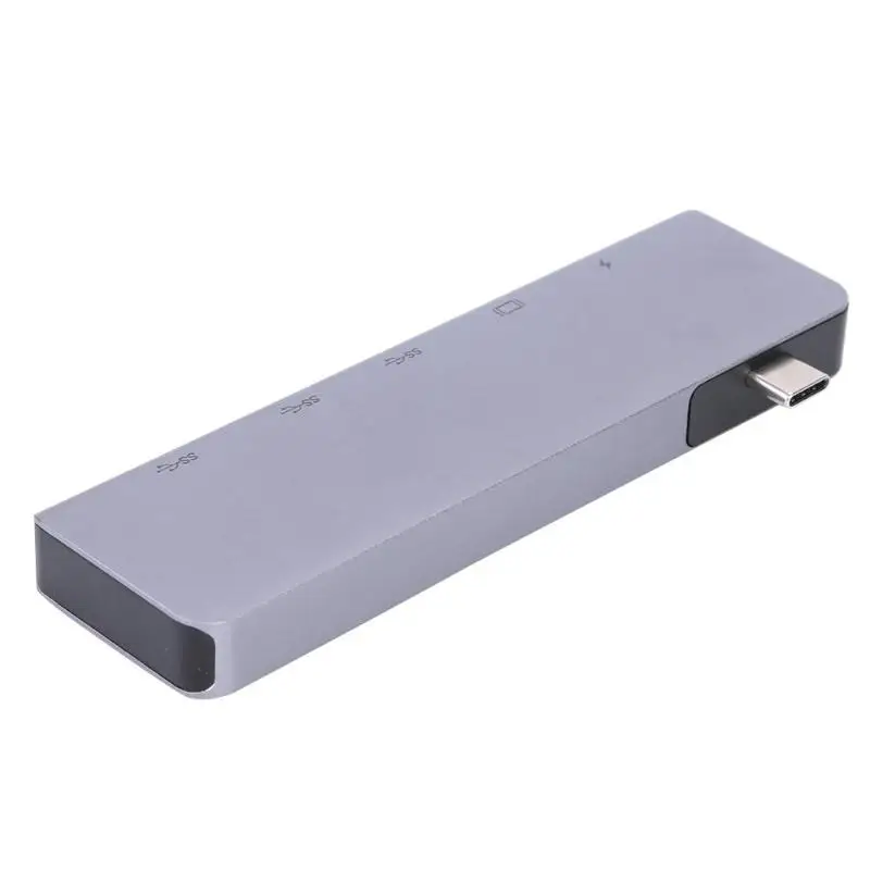 Адаптер для usb-концентратора типа C 5-в-1 Тип-C адаптер с 4K кабель-Переходник USB C на HDMI USB HDMI Тип-C Порты