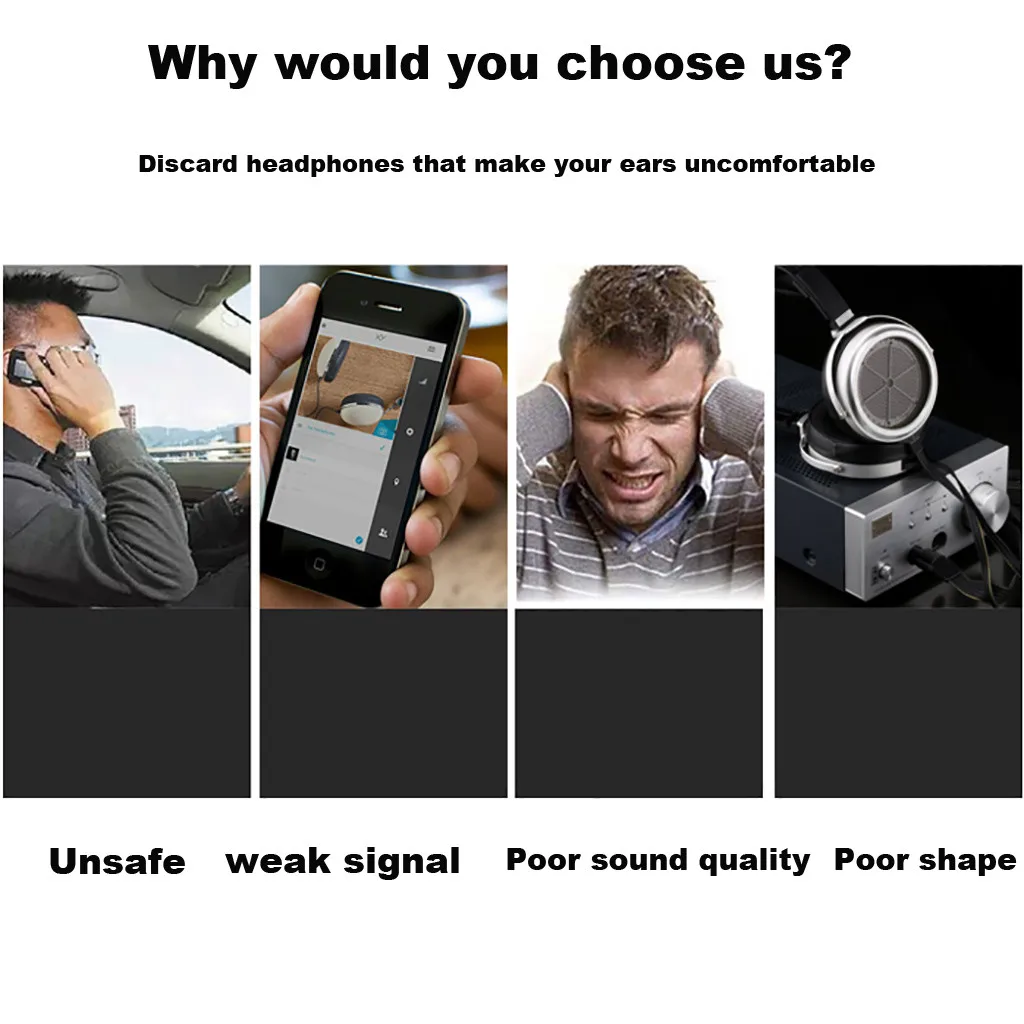 Наушники из пенопласта, Bluetooth 5,0, A2DP, беспроводные наушники, Hi-Fi стерео микрофон, складная гарнитура, Накладные наушники zz5
