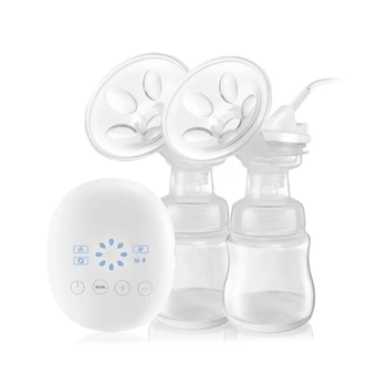 

Electric Powerful Double Breast Pump LCD Display Baby Breastfeeding Auto Milker