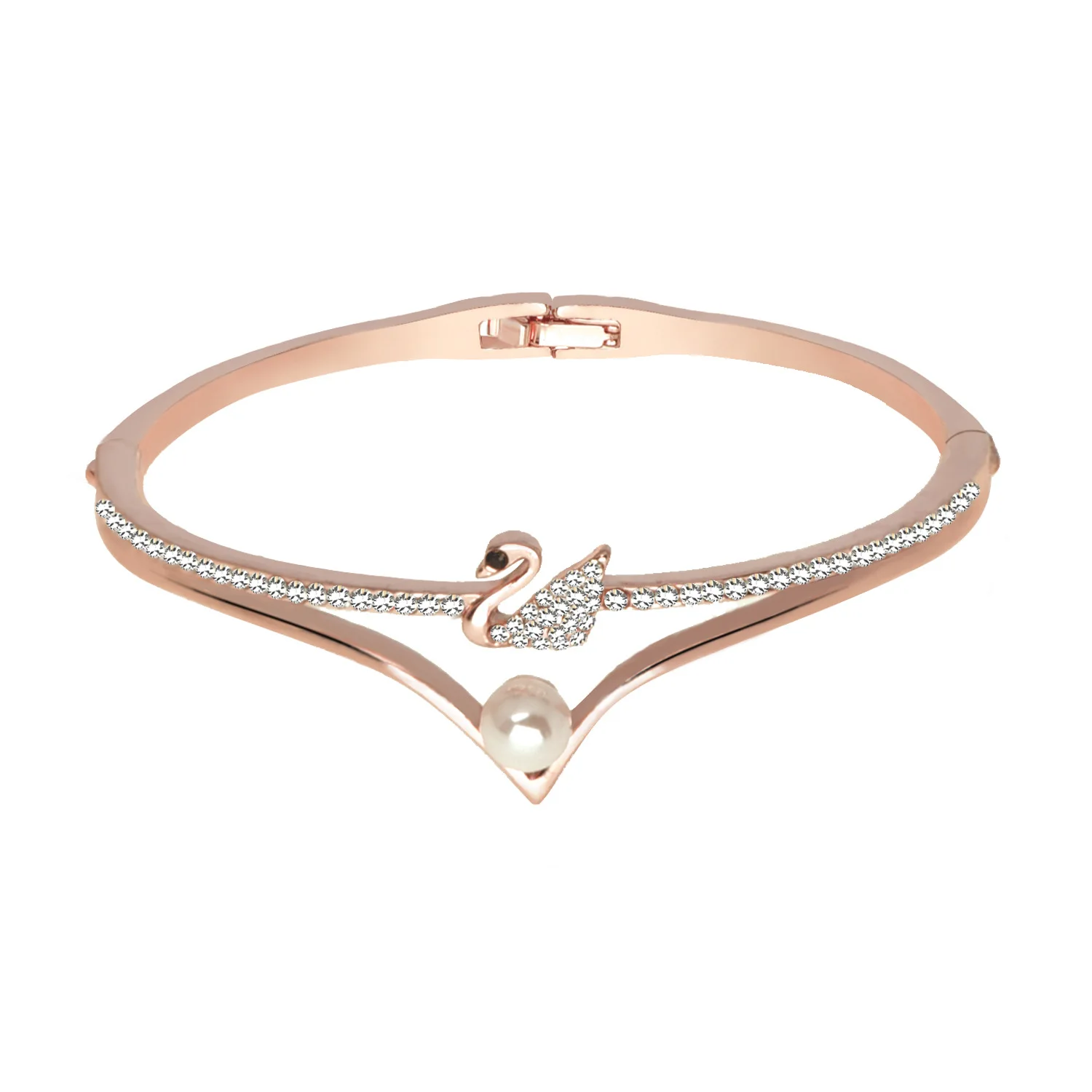 

Manufacturers Direct Selling New Style Korean-style Little Swan Pearl Bracelet-Style Simple Wild Style Bracelet Ornament