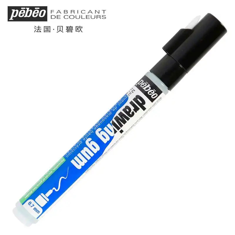 Drawing Pen Pebeo Watercolor Drawing Gum 0.7 mm Art Masking Pen France