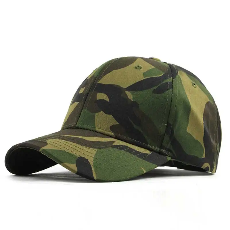 Камуфляжные бейсболки для мужчин и женщин, унисекс, повседневные, солнцезащитные, походные, охотничьи, камуфляжные шляпы, армейская Кепка, Homme Snapback Dad cap - Цвет: C2