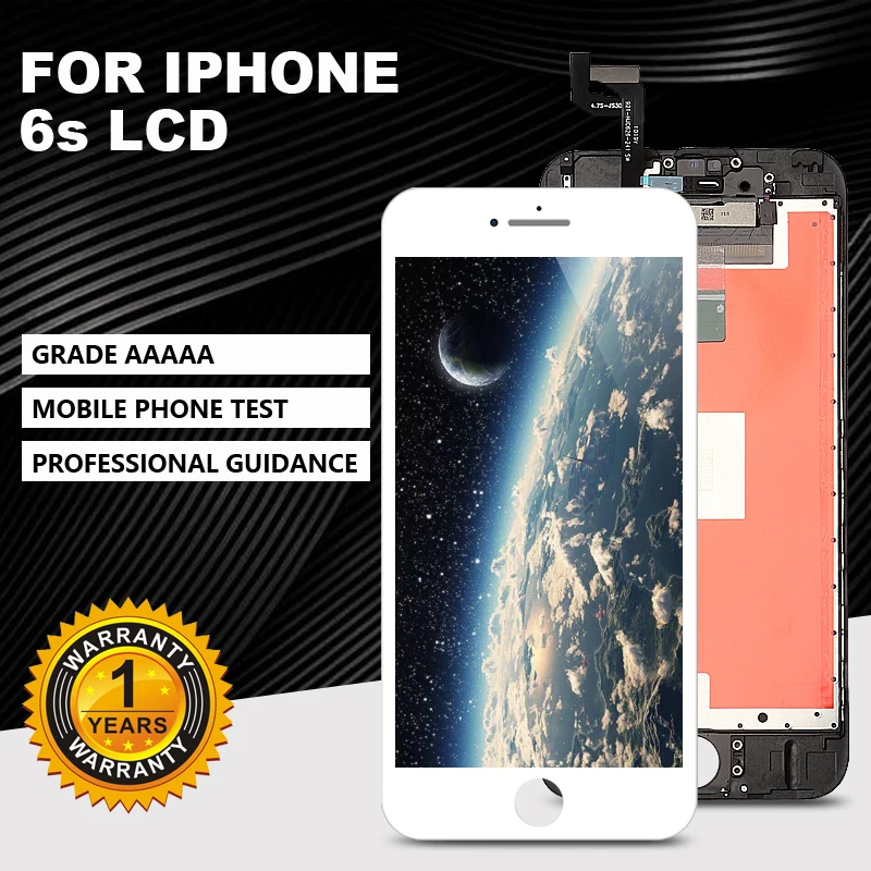 

AAA +++ for iPhone 6S LCD display 100% with 3D forced touch screen digitizer component no + tempered glass + tools