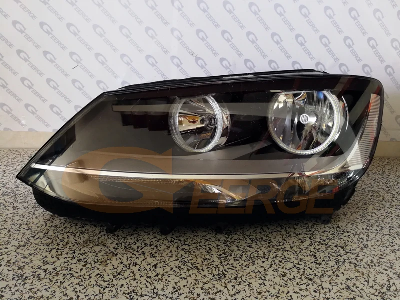 Для Volkswagen VW Sharan 7N 2010 2011 2012 2013 2014 2015 ультра яркий SMD СВЕТОДИОДНЫЙ ангельские глазки