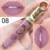 20 Colors High Volume Misty Waterproof Long Lasting Matte+Shimmer Lipstick Mental Beauty Shimmer Metal Lip Gloss Lip Glaze 8