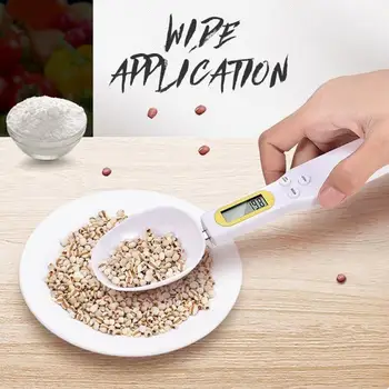 

Digital Scale Spoon Display Kitchen Spoon Scale 500g/0.1g Electronic Measuring Spoon Scales Detachable Weighing Spoon TXTB1