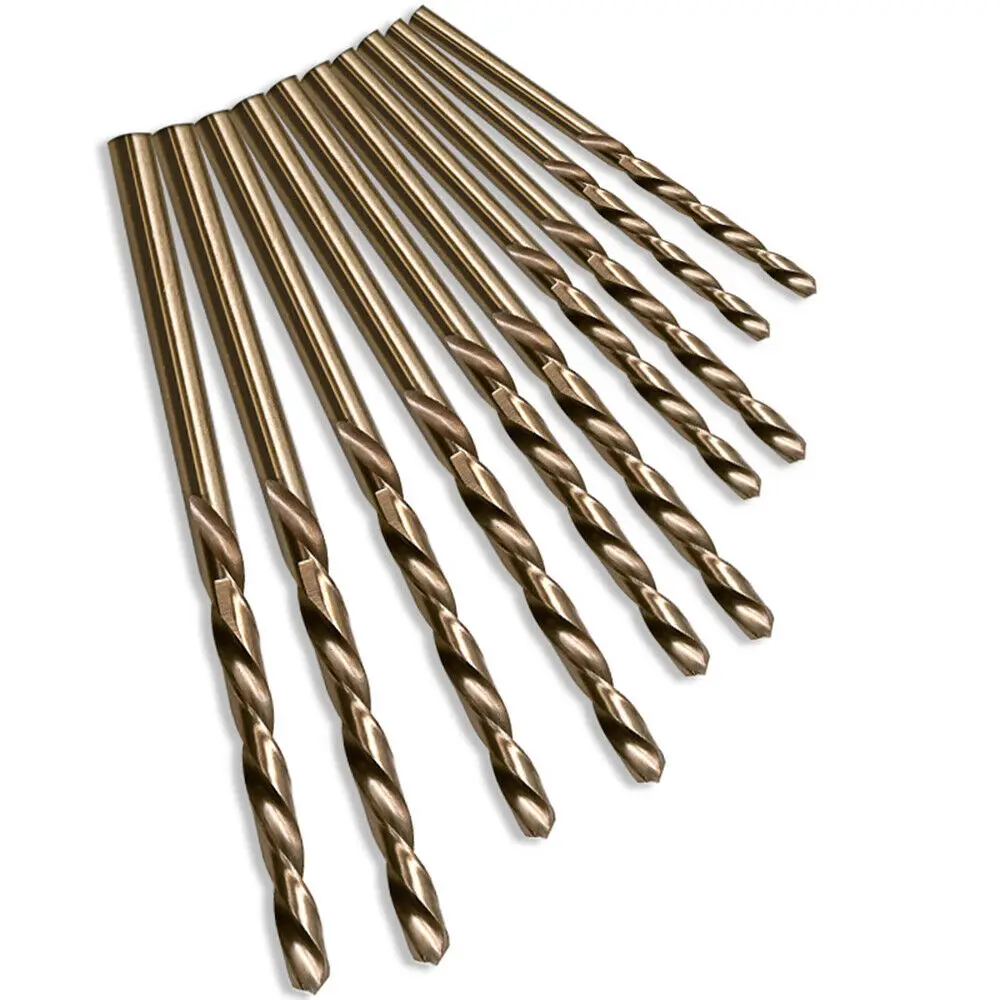 

HSS-Co Cobalt Drill Bits 1mm - 6.5mm Twist Drills for Stainless Steel Hard Metal