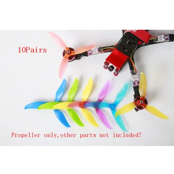 

10Pairs Iflight Nazgul T5061 5 Inch 3-Blade Propeller 2205-2207 Motor PC Dynamic Balance Parts for FPV Racing Quadcopter Drone