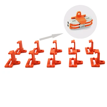 

10pcs Fixed Brackets PCT-2-2 PCT-3-3 Universal Compact Wiring Connectors push-in Terminal Block mini fast wire Connector DF-22