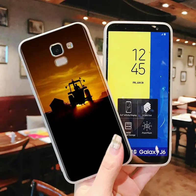 Тракторы для автомобиля Samsung Galaxy J7Duo J2 J4 Core J6 Plus J8 J3 J7 J5 Prime 2018 2017 чехол