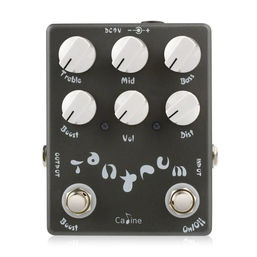 10-полосным эквалайзером Электрогитары для создания спецэффектов Overdrive Stompbox режим задержки педаль строка Запчасти гитары эффект для начинающих, Новинка