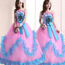 Vestidos de 15 anos Бальные платья Жемчуг Тюль Длинные бальные платья элегантный день Рождения Вечеринка шик Сладкий 16 платья