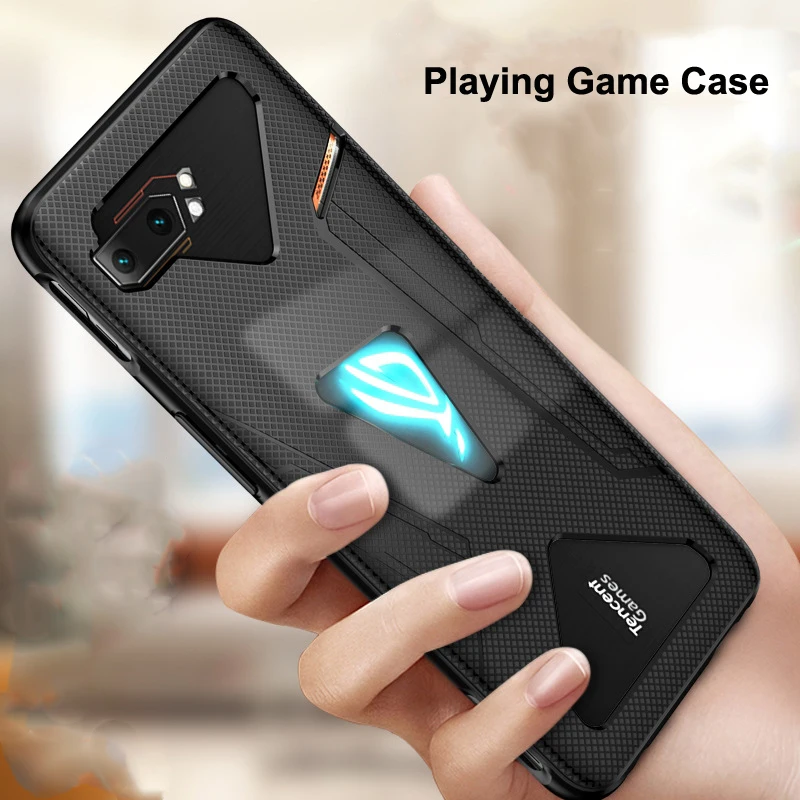 Чехол для Asus ROG Phone 5 Pro 5S 3 2 ZS660KL ROG3 противоударный дышащий тепловой мягкий чехол с