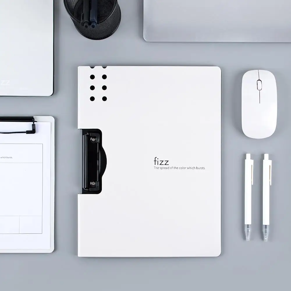 Youpin Fizz Horizontal A4 Folder Matte Texture Portable Pad Portable Pen Tray Thicken Briefcase School Office Supplies portable folder