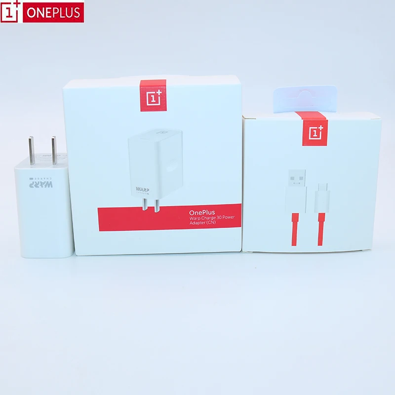 Зарядное устройство One plus 7T Warp Charge 30T оригинальное быстрое зарядное 5 в 6 А дорожный