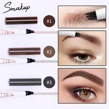 Microblading тату карандаш для бровей водостойкий вилка головка бровей маркер карандаш многофункциональный водонепроницаемый стойкий макияж