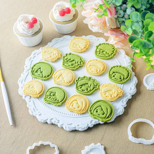 Naruto Rajzfilm Keksz Penész Anime 3D Sajtó Cookie Barkács Háztartási Sütő Szerszám Születésnapi Karácsonyi Parti Főzési Kellékek - Image 3