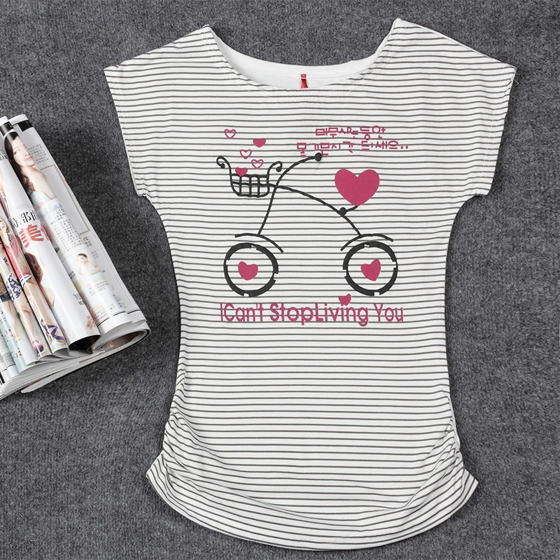 

Fashion Women Casual Short Sleeve Autumn Summer Girls T-shirt Spring Tops Tees Femme Ladies Tshirt White Tops Clothing