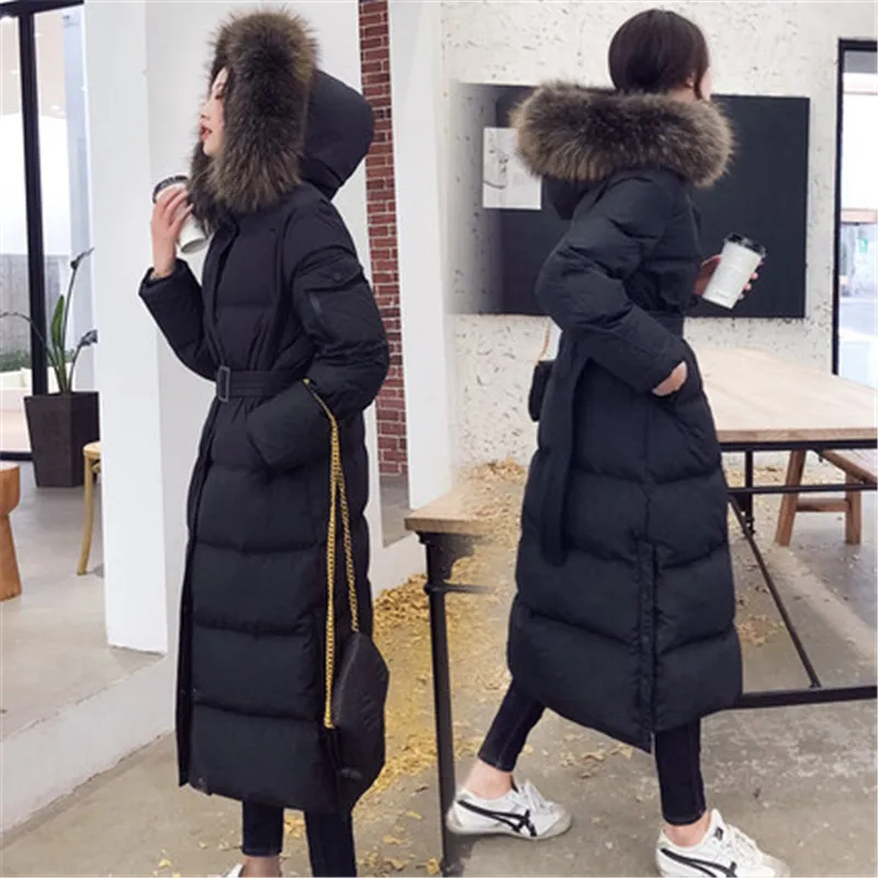 Duck Jacket Women Real Fur Hood Womens Coat Real Fur Hood Real Fur