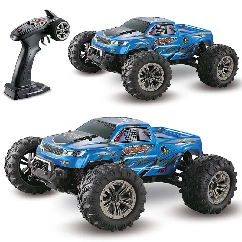 

Delight Hong 9130 Wheel Drive High-Speed Remote Control Buggy Fully Ratio 1: 16 Big Foot Model Car Export Toy
