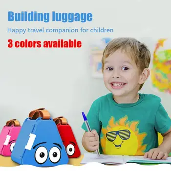 

Storage Bags For Car Play Portable Kids Storage Box Multi-function ABS Storage Travel Block Luggage Suitable For Picnic