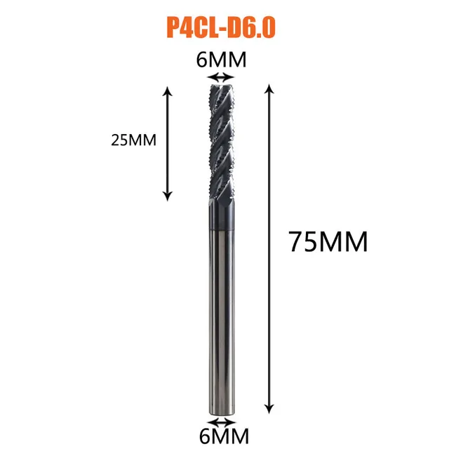 Solid Carbide roughing end mills 4 flute CNC milling cutter bits router bit for Solid Carbide roughing end mills 4 flute CNC milling cutter bits router bit for