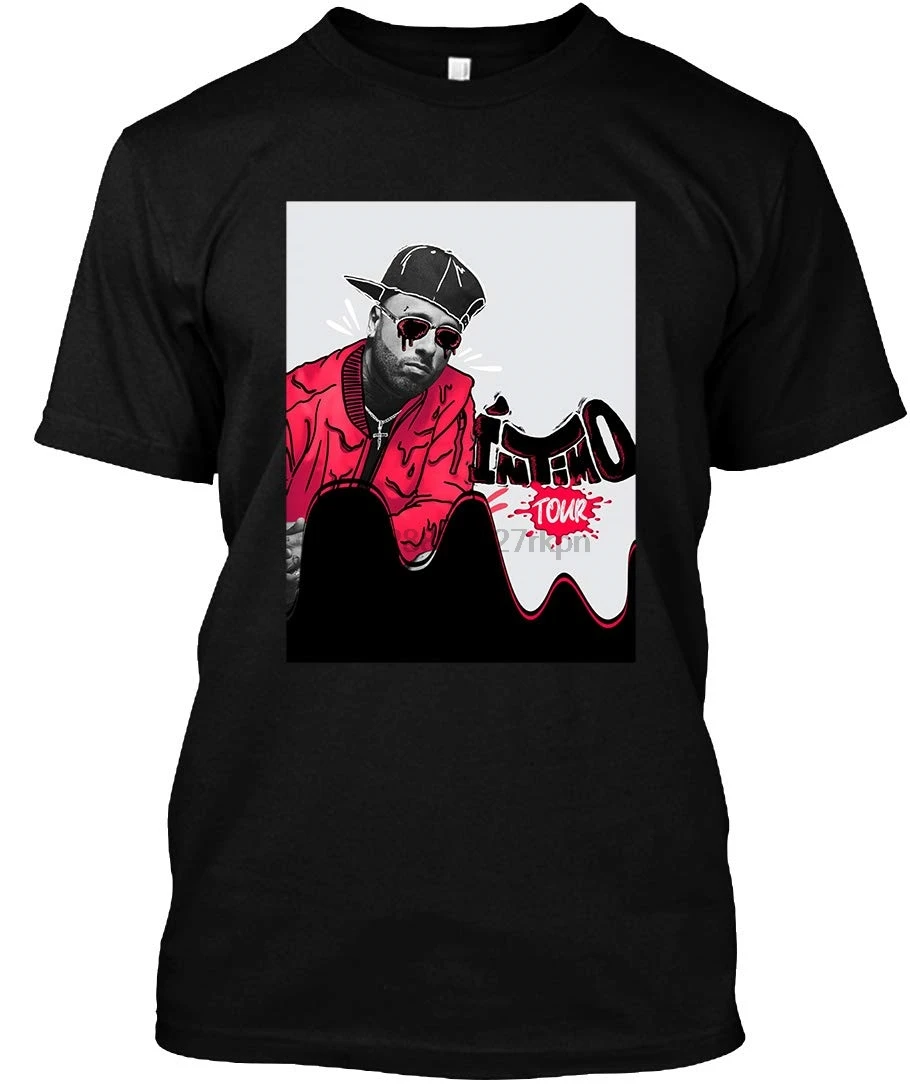 Футболка wan Nicky jam u Intimo Tour 2019 |