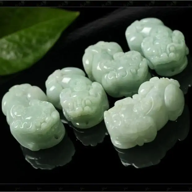 Аутентичный нефрит кулон Caicai Jade