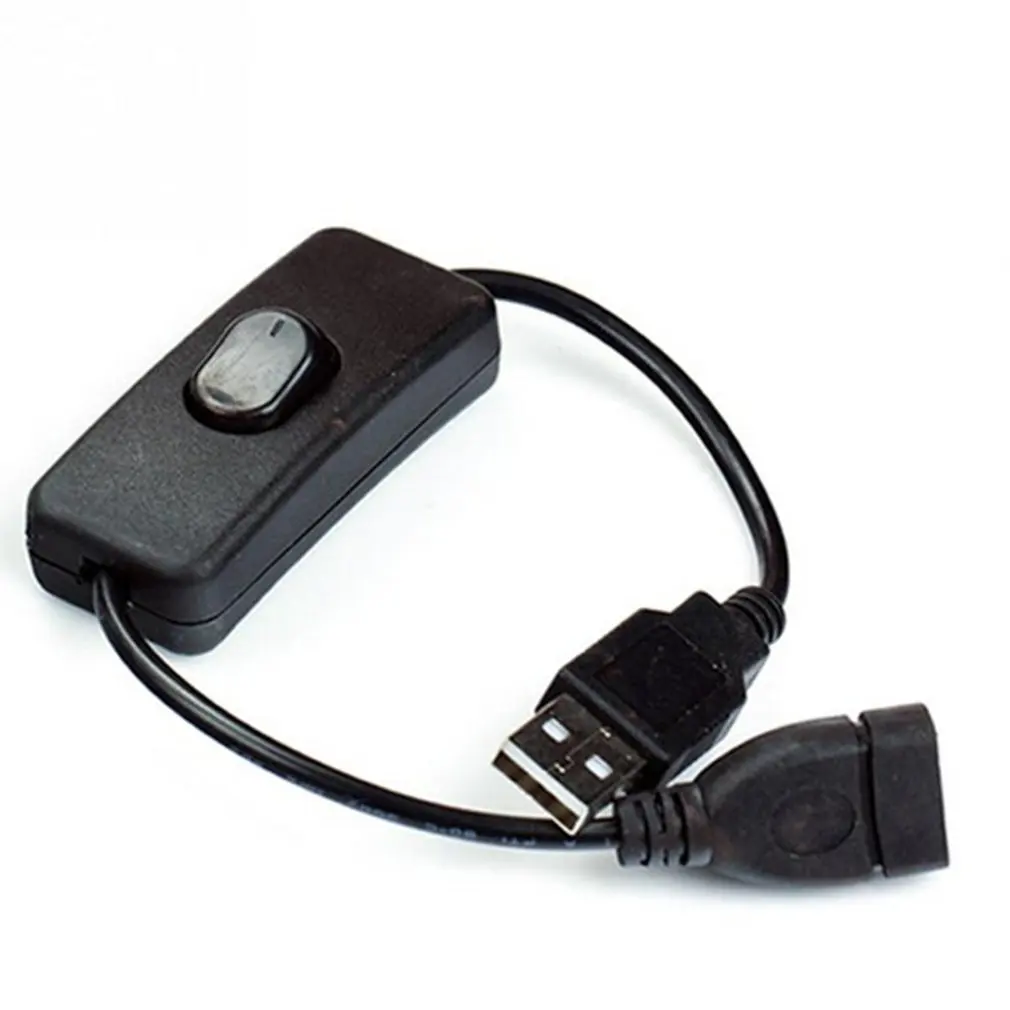 

Male To Female USB Cable With Switch ON/OFF Cable Extension Toggle For USB Lamp USB Fan LED Light Strip Power Line 2A Current