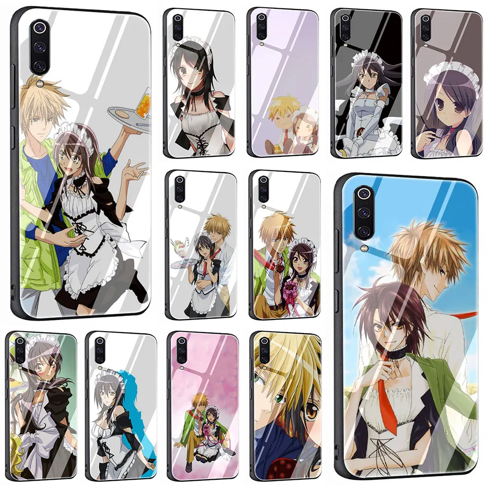 

Anime Maid sama kaichou wa Tempered Glass Phone Cover Case For Xiaomi Mi 8 9 Redmi 4X 6A Note 5 6 7 Pro Pocophone F1