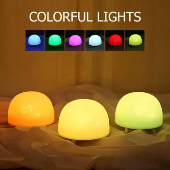 

Multifunctional Silicone Cartoon Fairy LED Night Light USB Charging Party Baby Cute Bedroom Ornaments Decor Lamps For Kid Baby