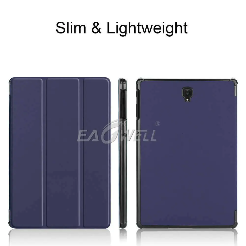 Трехслойный умный чехол для Samsung Galaxy Tab A 10,5 дюймов SM-T590 T595 T597 чехол из искусственной кожи с откидной крышкой