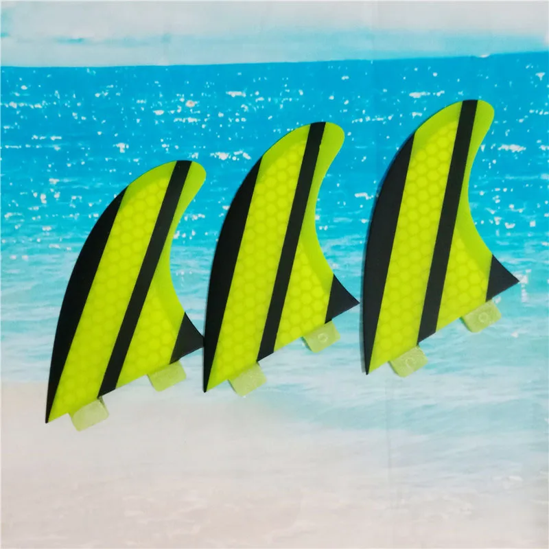 BiLong FCS G5 surf fin tri-set ласты для серфинга 3-fin G5 размер стекловолокна производительность ядра FCS плавники для серфинга