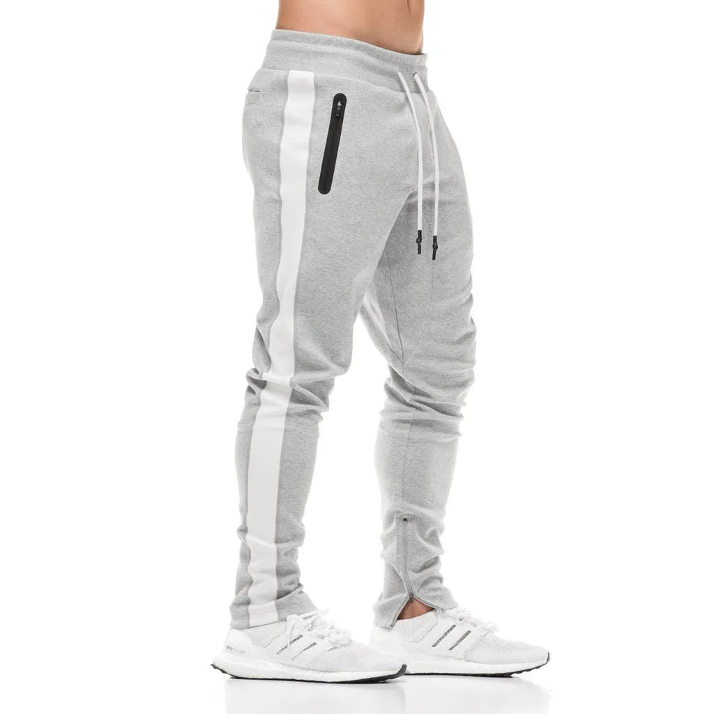 

Muscle Fitness Partners Gymnastic Pants Autumn Mixed Colors Straight-Cut Outdoor Running Training Fitness Pants a Generation of