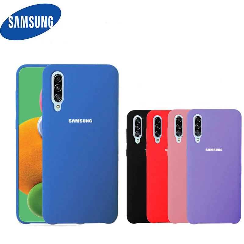 SAMSUNG A6 2018 чехол оригинальный официальный Мягкий силиконовый Обложка для Samsung Galaxy