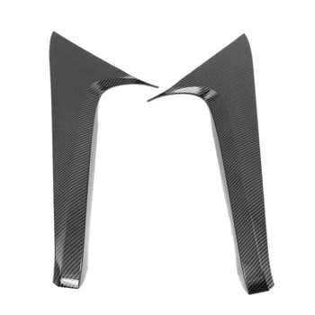 

2Pcs Carbon Fiber Spoiler Rear Window Triangle Cover Trim for Toyota RAV4 2019-2020 Car Accessories