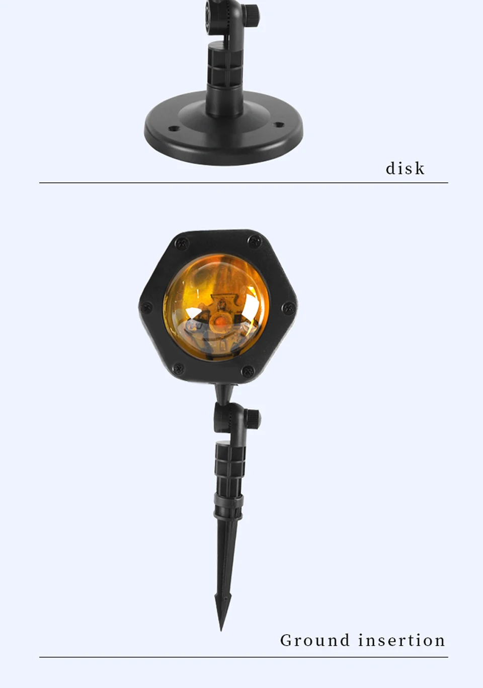 Waterproof Tree Light Waterproof Spotlight LED Stage Moving Laser Light DJ KTV L