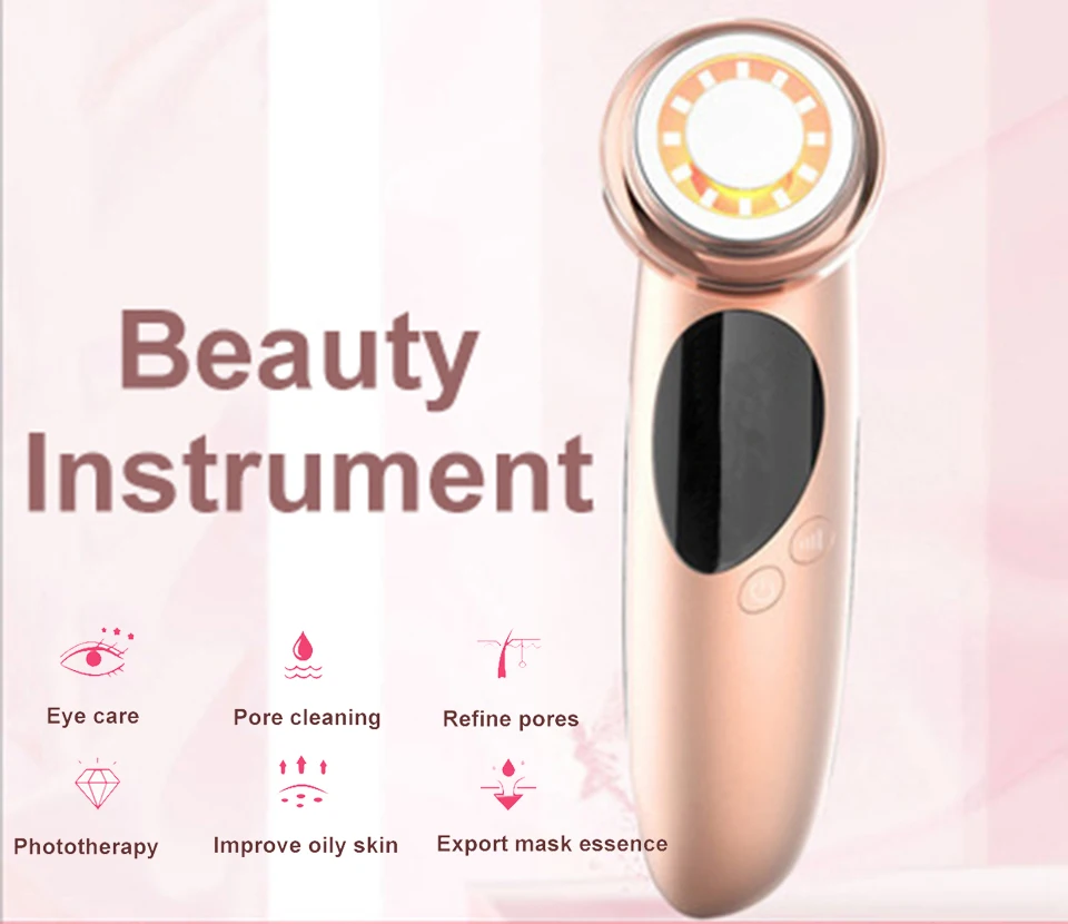 Beauty instrument facial vibration massager facial detoxification
