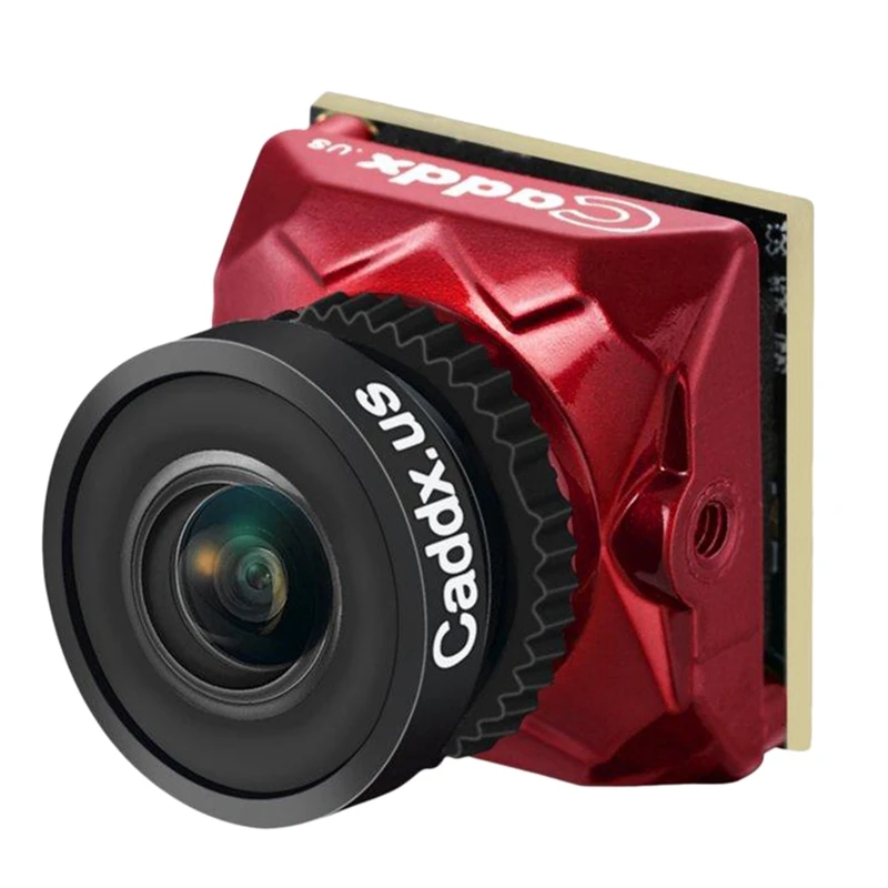 

Caddx Ratel 1/1.8 Inch Starlight Hdr Osd 1200Tvl Ntsc/Pal 16:9/4:3 Switchable 2.1Mm Lens Fpv Camera for Rc Drone(Ratel+2.1Mm Len