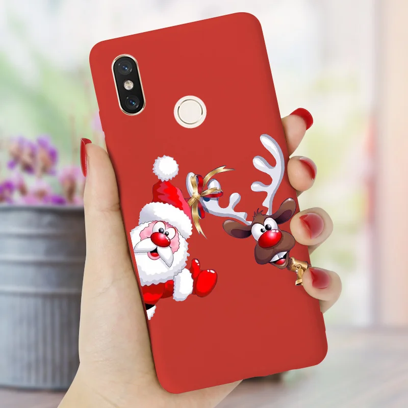 Чехол с рождественским оленем Санты для Xiao mi Red mi Note 8T 8 Pro Note 8 7 6 5 Red mi 8 8A 7 7A 6A 5A 6 Pro 5 5 Plus K20 Pro mi 8 Lite