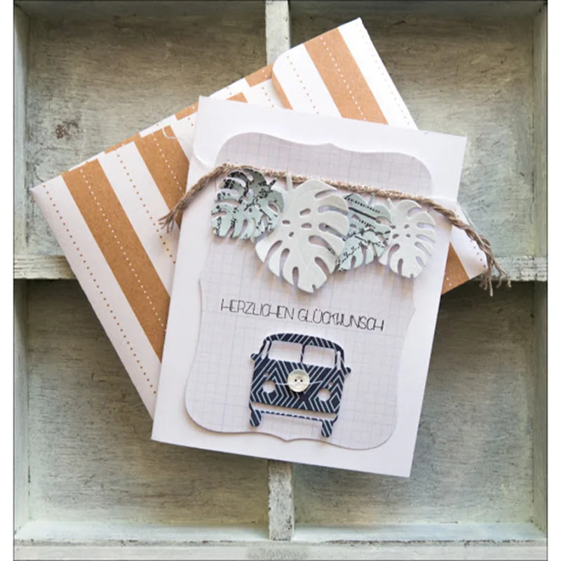 Paperart Monstera Sukkulenten Karten Typecast We R memory keepers-2230427