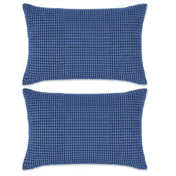 

Vidaxl Kissen-set 2 STK. Velours 40x60 cm Blau