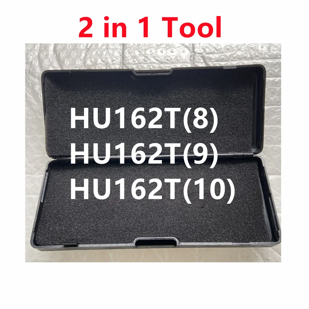 2 in 1 Lishi Decoder Tools HU162T(8) Lishi 2in1 HU162T(9) T(10) 8/9/10 CUT locksmith tools