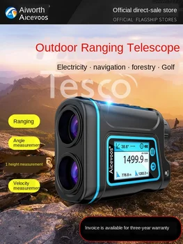 Buy Handheld Telescope High Magnification High-definition Distance Measuring Instrument Laser Angle Measuring Electronic Ruler
