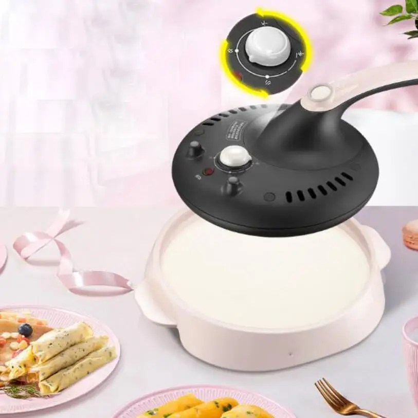 Electric Pancake Maker Crape Maker Mexican Tortilla Taco Pancake Machine  Spring Cake Machine Automatic Mini Pancake Baking Pan Small Kitchen  Appliance - Temu