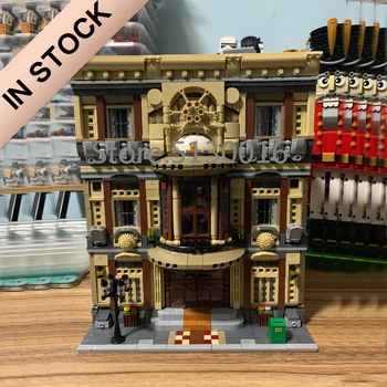 

01005 In Stock MOC Creative Cities Series Creative Cities: Maritime Model Building Blocks Bricks Toys 5052PCS Streetview XB01005