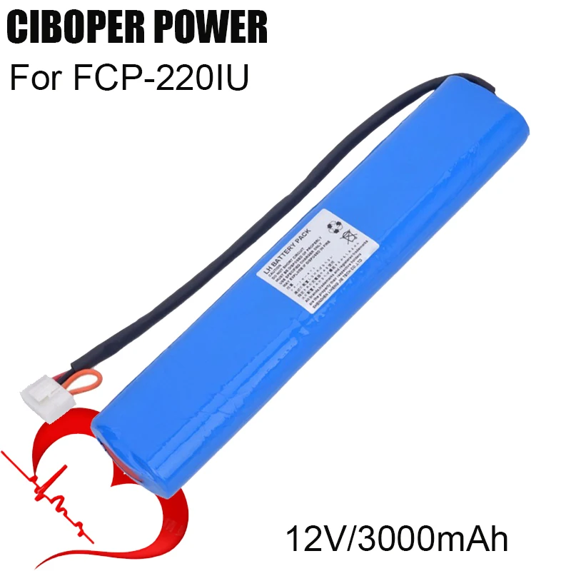 

CP Medical Battery Pack 10GNY1.3-SC FCP-220IU 12V 3000mAh For FCP-220IU FCP-2201G FCP-2101 FCP-2201 FCP-2202 For ECG EKG Monitor